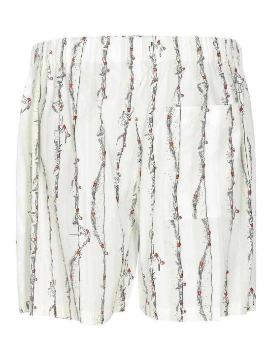  보테가베네타 숏팬츠 761327V3PX04681 White - BOTTEGA VENETA