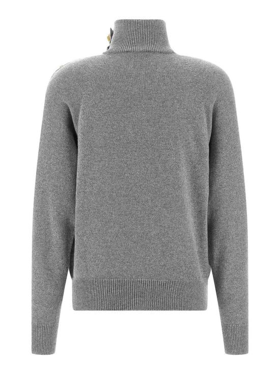  발망 터틀넥 FF0KF100KI879UB Grey - BALMAIN