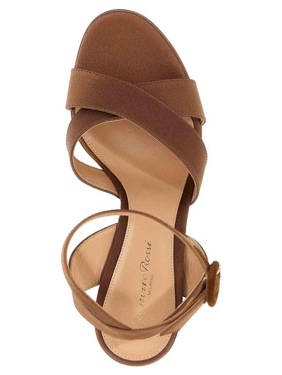  지안비토로시 샌들 G3262170RICCRETEXA Brown - GIANVITO ROSSI