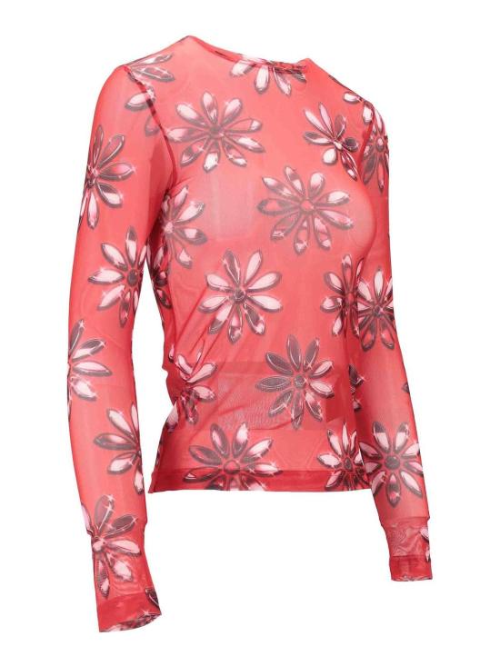 26SS 메릴 로지 반팔 티셔츠 300325WS25RED Red - MERYLL ROGGE