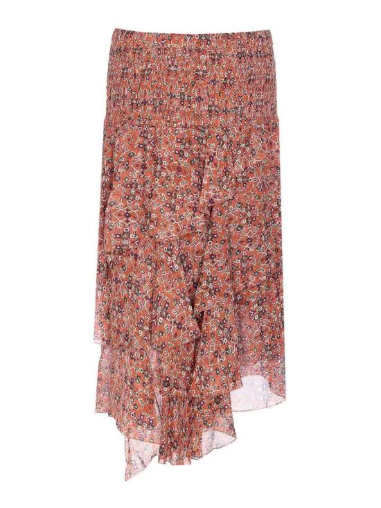  이자벨마랑에뚜왈 미디 스커트 JU0367FAC3J01E11RU Brown - ISABEL MARANT ETOILE