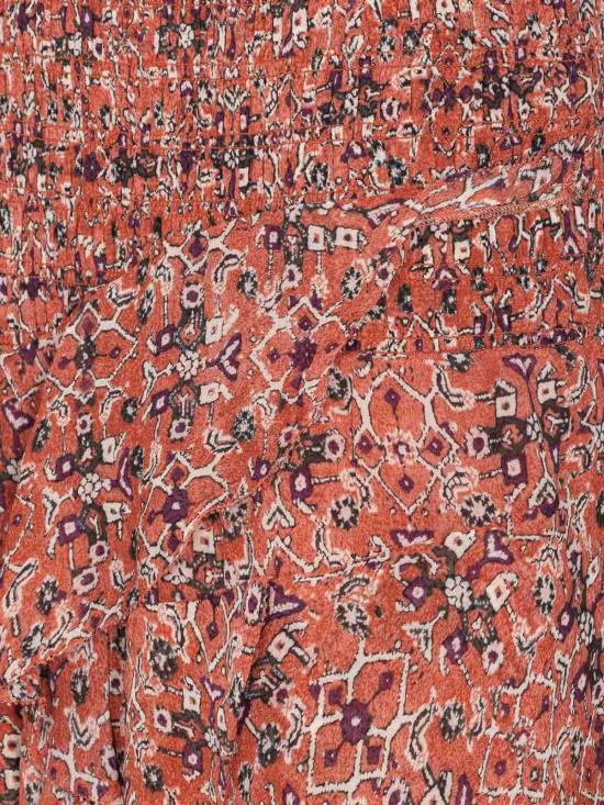  이자벨마랑에뚜왈 미디 스커트 JU0367FAC3J01E11RU Brown - ISABEL MARANT ETOILE