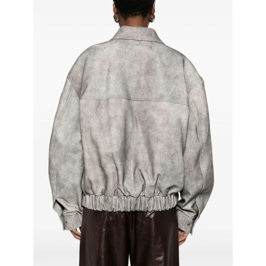 25FW 카셀 가죽 자켓 031 BOMBER DEN GREY - CASSELL