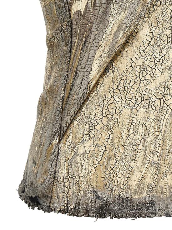 25SS 릭 오웬스 민소매 티셔츠 RP01E7130SGMC02 GOLD - RICK OWENS