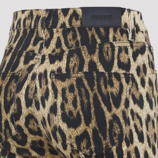 25FW 로베르토 카발리 숏팬츠 VWJ221 DAQ71 00504 Beige - ROBERTO CAVALLI