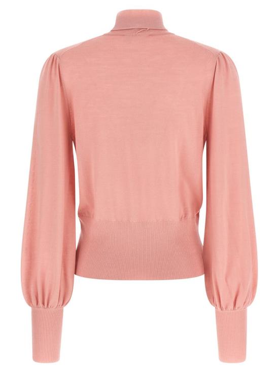 25FW 짐머만 터틀넥 4885TF25RRSE PINK - ZIMMERMANN