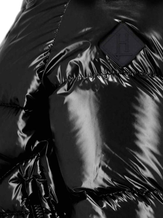 25FW 에르노 글로스 봄버 다운 숏패딩  PI001133U 12220Z9300 Black - HERNO