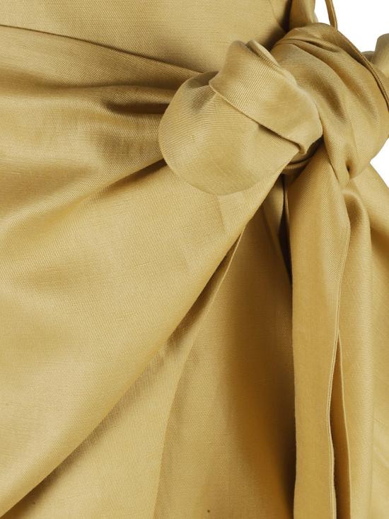 25SS 막스마라 롱 스커트 2511101032600 006 Yellow - MAX MARA