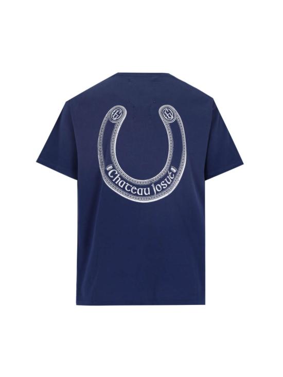 25SS 갤러리 디파트먼트 반팔 티셔츠 CRT 10245NAVY Blue - GALLERY DEPT