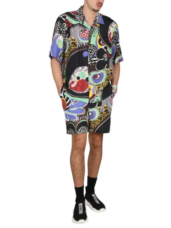  모스키노 숏팬츠 03112056 1555 Multicolor - MOSCHINO