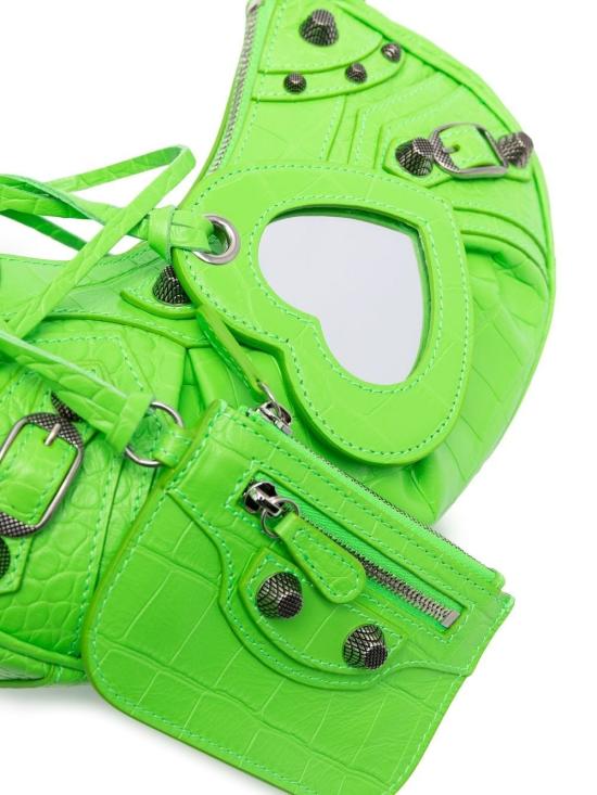  발렌시아가 Le Cagole 르 카골 숄더백 671309 23EIY3817 Green - BALENCIAGA