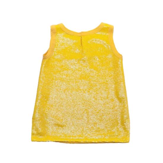  [키즈] 모나리자 원피스 171603 15 Yellow - MONNALISA