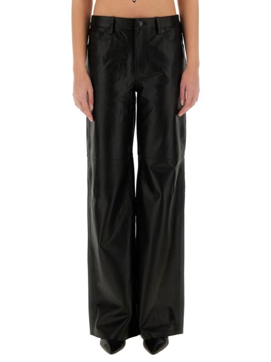25SS 마이클 코어스 스트레이트 팬츠 MR53065FAF 001BLACK Black