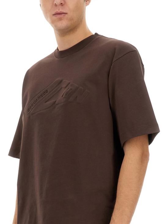  디스퀘어드2 반팔 티셔츠 S79GC0105 D20033144 Brown - DSQUARED2