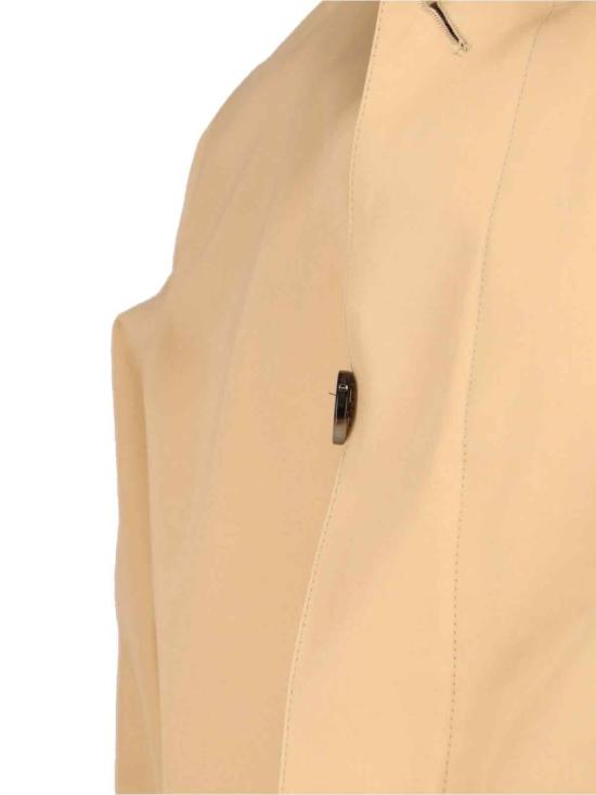 25FW 버버리 미드렝스 본디드 개버딘 카 코트 8110195B8626 Neutrals - BURBERRY