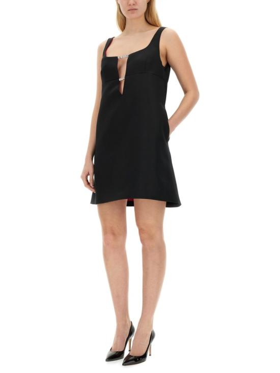  니나리찌 숏 원피스 24PCRO040PL0450 U9000 Black - NINA RICCI