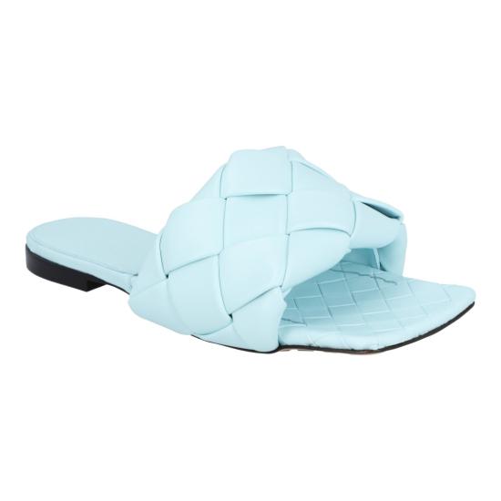  보테가베네타 샌들 608853VBSS04545 Blue - BOTTEGA VENETA