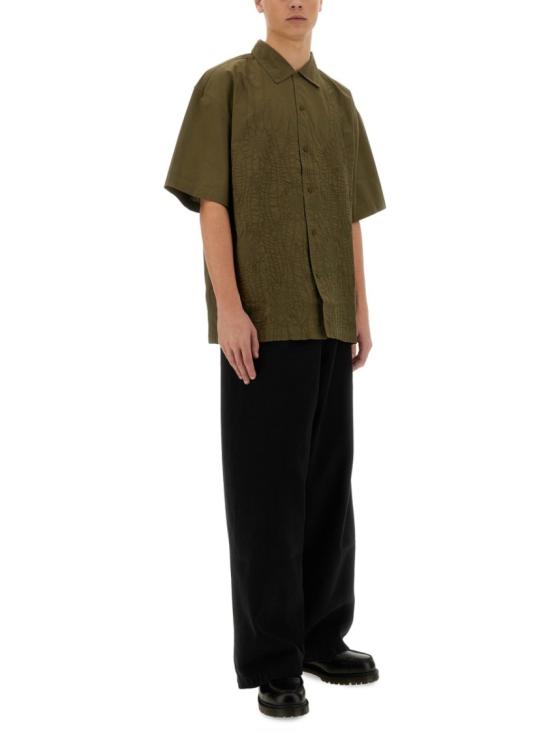 25SS 와이엠씨 반팔 셔츠 P2YAA OLIVE Green - YMC