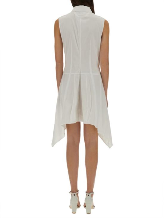  헬무트랭 미디 원피스 P01HW602 100 White - HELMUT LANG
