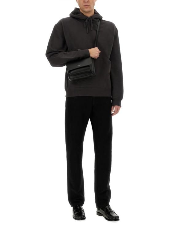  생로랑 그리 폰세 후드 818538 Y36SW1467 Black - SAINT LAURENT