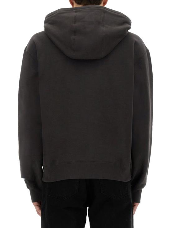  생로랑 그리 폰세 후드 818538 Y36SW1467 Black - SAINT LAURENT