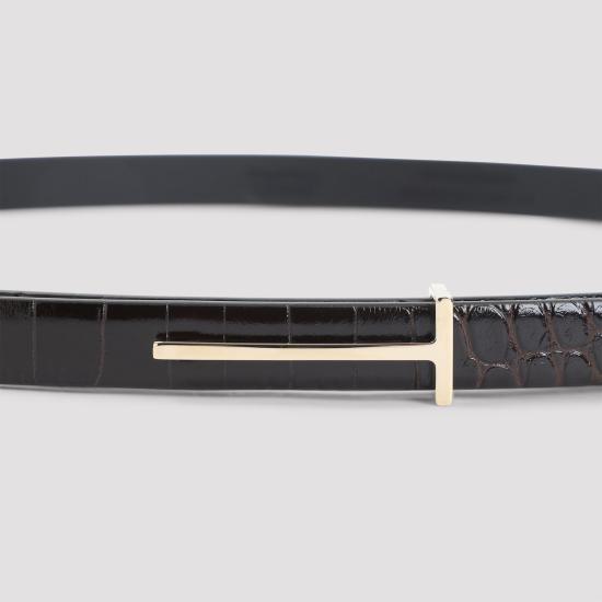 25FW 톰포드 벨트 WB333 LCL395P 1B087 ESPRESSO BROWN - TOMFORD