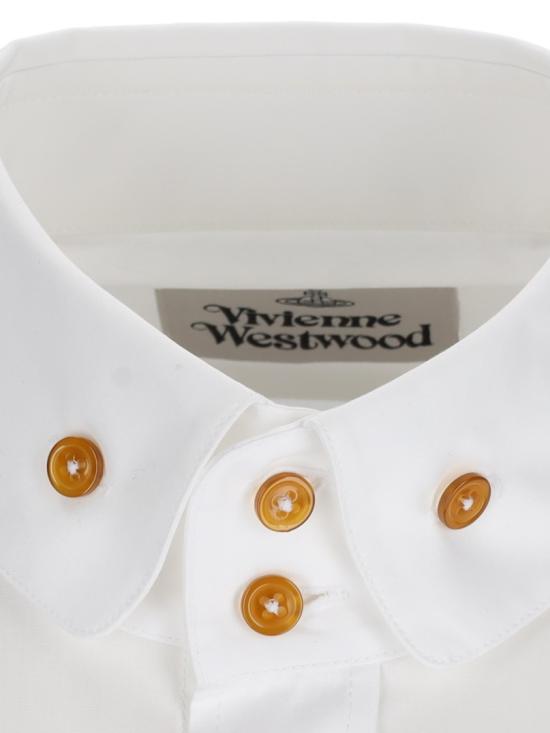 25FW 비비안웨스트우드 셔츠 24010005 W009Q BSA401 White - VIVIENNE WESTWOOD