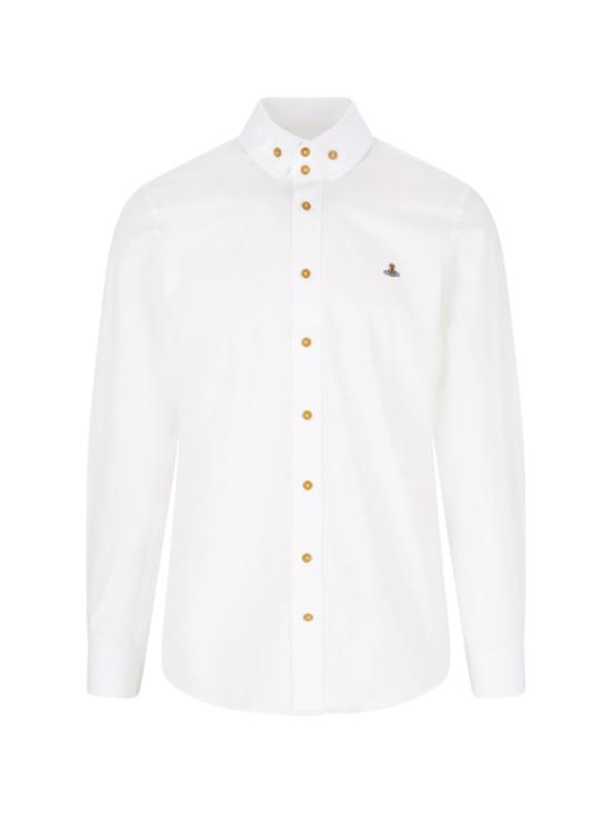 25FW 비비안웨스트우드 셔츠 24010005 W009Q BSA401 White