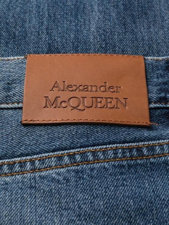  알렉산더 맥퀸 데님 팬츠 694372 QTY664001 Blue - ALEXANDER MCQUEEN