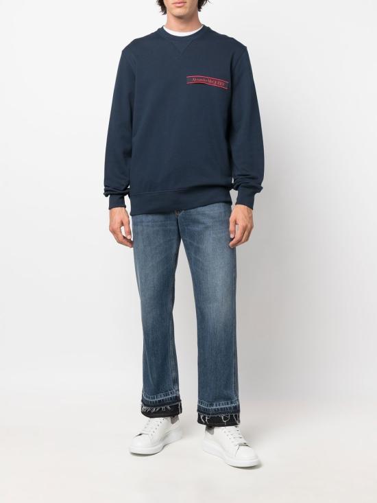  알렉산더 맥퀸 데님 팬츠 694372 QTY664001 Blue - ALEXANDER MCQUEEN