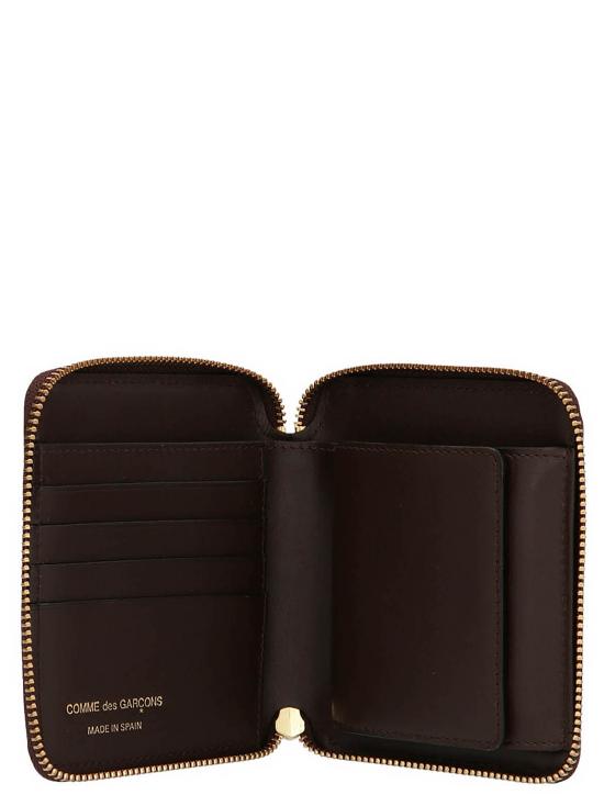 25FW 꼼데가르송 명함지갑 SA2100BROWN Brown - COMME DES GARCONS