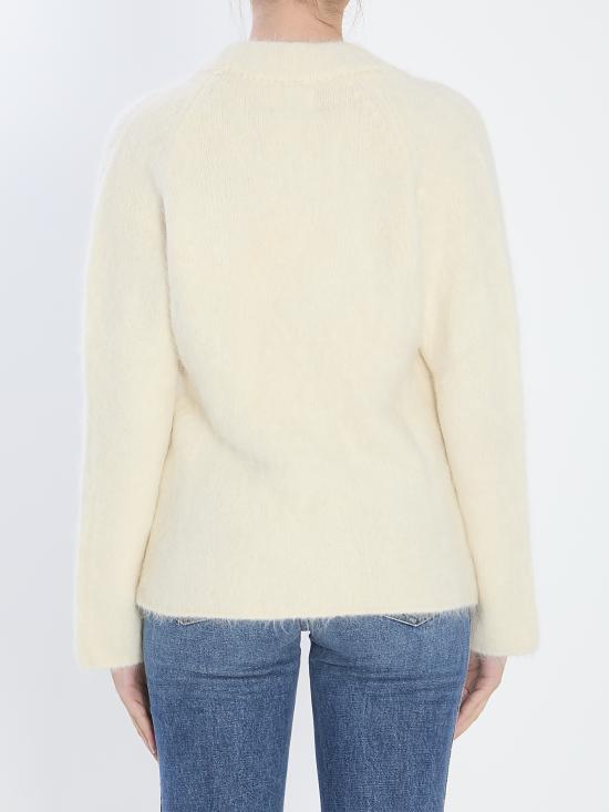 25FW 루루 드 세종 가디건 LYNN WHITE - LOULOU DE SAISON