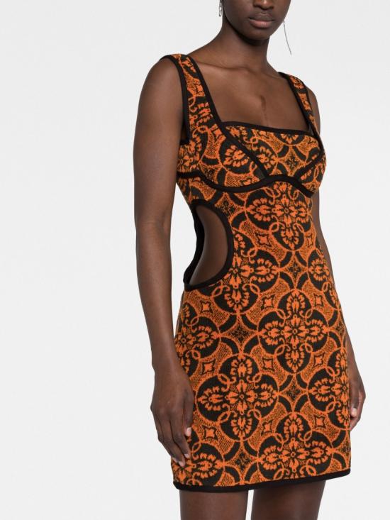  마린세르 숏 원피스 D188SS23W WOVCO000503 Red - MARINE SERRE