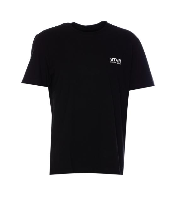 25FW 골든구스 반팔 티셔츠 GMP01220 P00087980203 Black