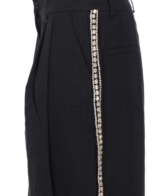 25FW 에센셜앤트워프 팬츠 ISO SH35 Black - ESSENTIEL ANTWERP