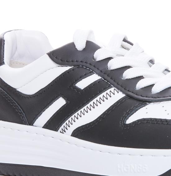 25FW 호간 스니커즈 HXW6300EU50 R370001 Black - HOGAN