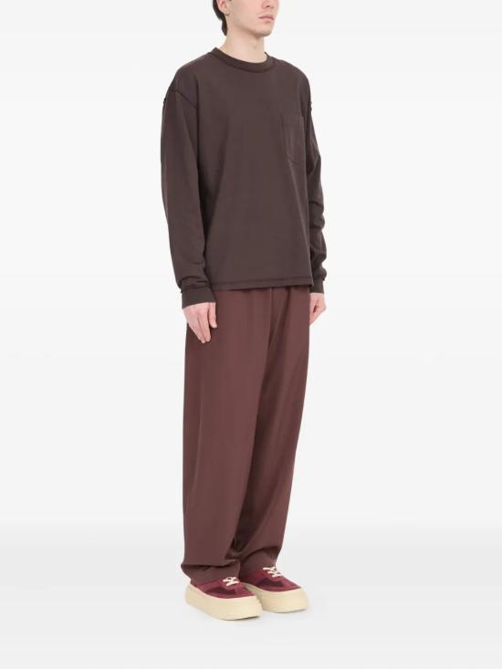 25FW MM6 메종마르지엘라 긴팔 티셔츠 SH0NH0016 M20050 143 Grey - MM6 MAISON MARGIELA