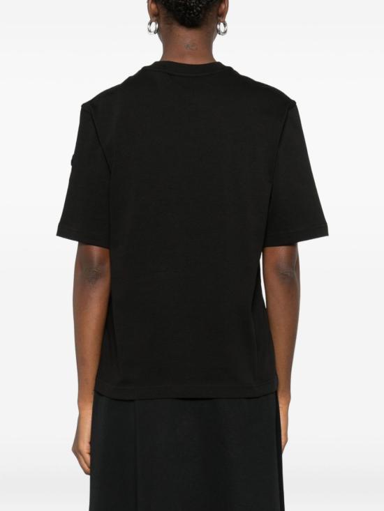 25FW 몽클레어 X 에드워드 에닌풀 반팔 티셔츠 K24038C00001 89AUG 999 Black - MONCLER X EDWARD ENNINFUL