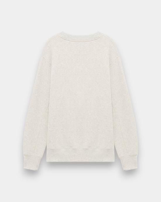 25FW 오트리 긴팔 티셔츠 SWPX MK1M GREY Grey - AUTRY