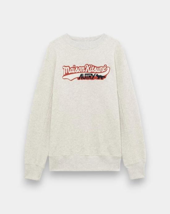 25FW 오트리 긴팔 티셔츠 SWPX MK1M GREY Grey