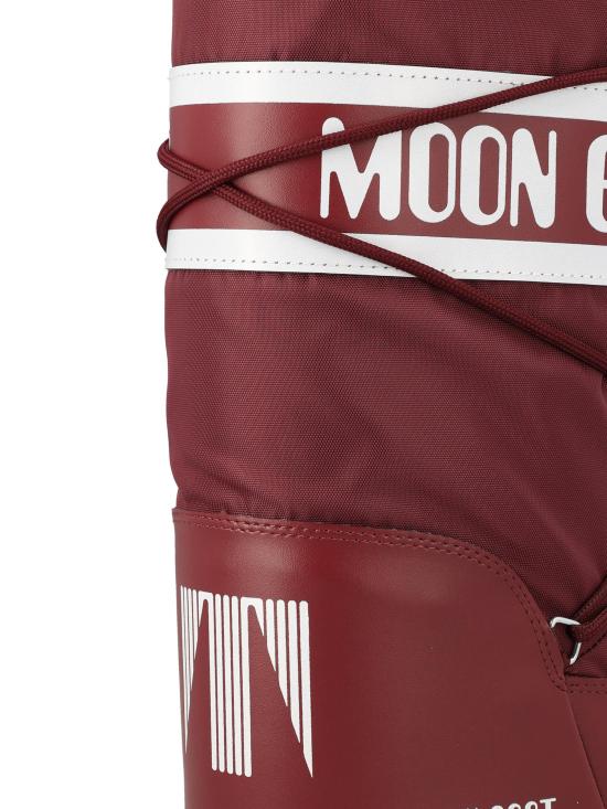 25FW 문부츠 아이콘 나일론 부츠 80D1400440 D013 Red - MOON BOOT