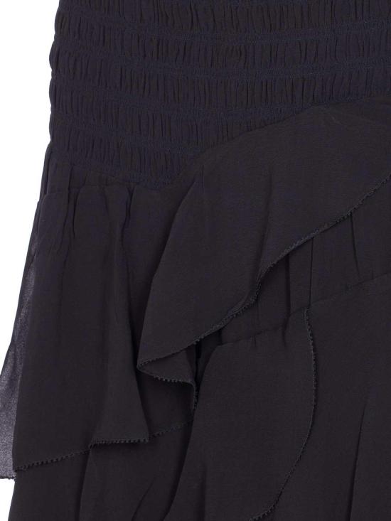  이자벨마랑에뚜왈 미디 스커트 JU0367FAC3J01E01BK Black - ISABEL MARANT ETOILE