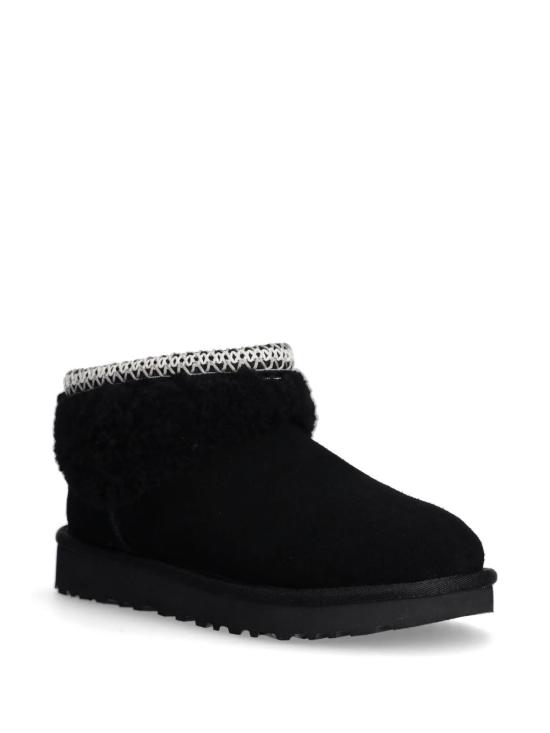 25FW 어그 클래식 울트라 미니 맥시 컬리 부츠 1158263 BLK Black - UGG