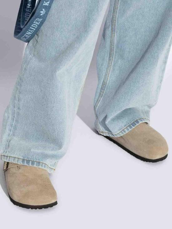 25FW 버켄스탁 Tokio 토키오 시어링 스웨이드 버클 클로그 뮬 샌들 1028349TAUPE Beige - BIRKENSTOCK