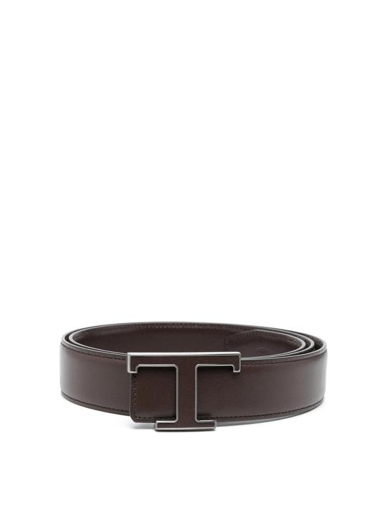 26FW 토즈 가죽 벨트 XCMCQR55108RJVS611 Brown
