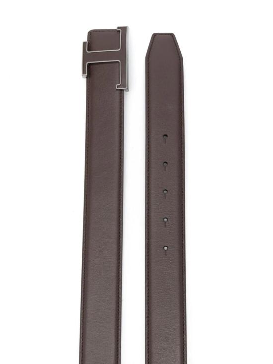 26FW 토즈 가죽 벨트 XCMCQR55108RJVS611 Brown - TODS