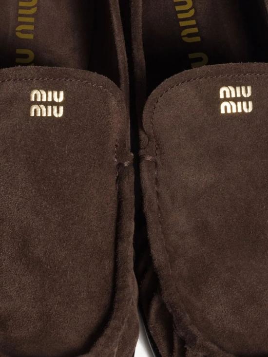 25FW 미우미우 페니 로퍼 5D499EF015 007 F0003 MORO - MIU MIU