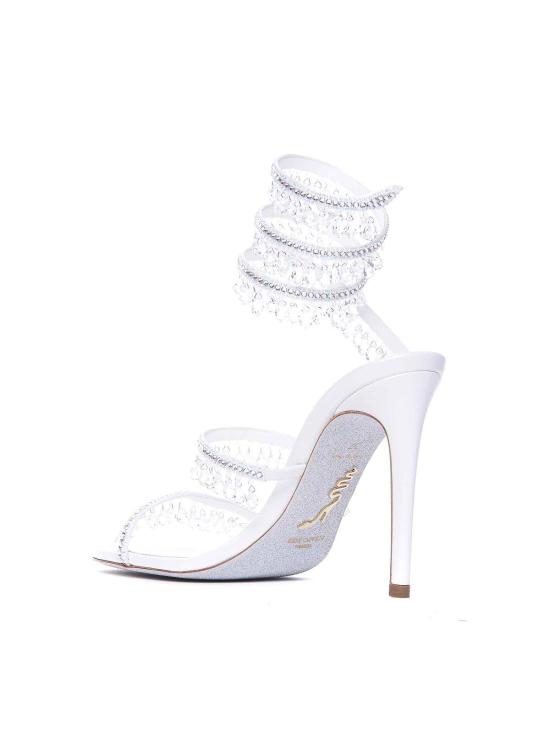 26SS 르네 카오빌라 샌들 C12535105R001CYTS White - RENE CAOVILLA