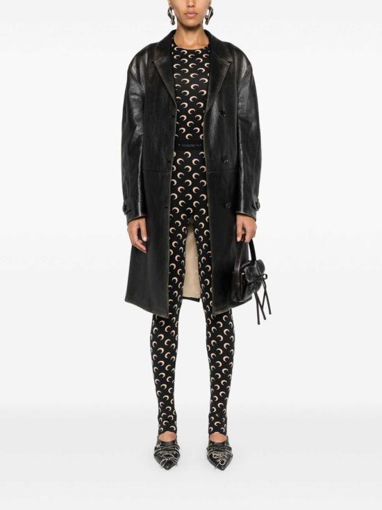 26SS 마린세르 크레센트 문 프린트 긴팔 티셔츠 WTS006ACJER0001IT99 Black - MARINE SERRE