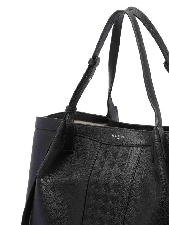 25FW 세라피안 크로스백 SRCMOWLL684542A001 BLACK - SERAPIAN